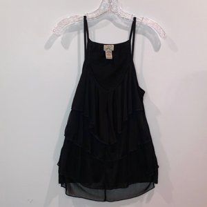 Ruffle Razorback Tank Top